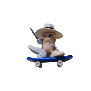 Tech Deck Dude Zorro White Hat Sword and Board #32A